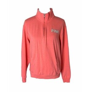 PINK Women’s Sweatshirt Pink Big Logo Victoria's Secret Pullover Size Small